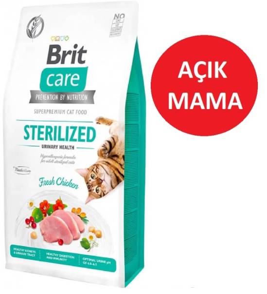 Brit Care Urinary Tahılsız Kısır Tavuklu Kedi Maması KG SEÇENEKLİ - 1