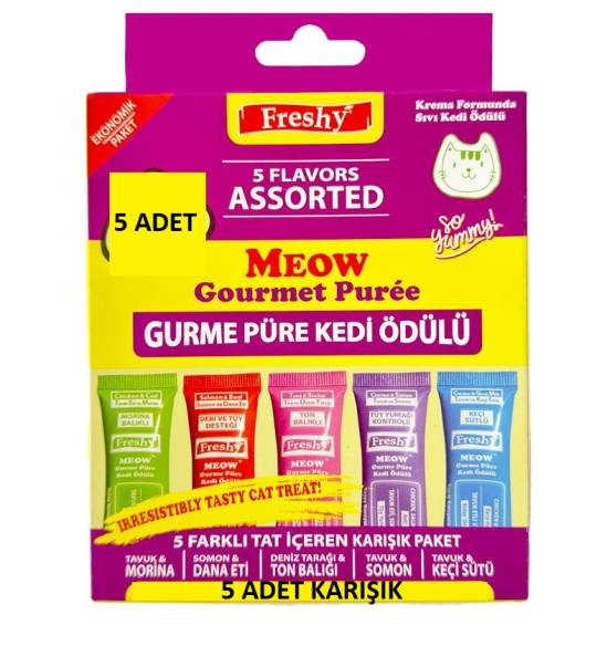 Freshy Püre Kedi Ödülü 5 adet - 0