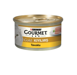 Gourmet Kıyılmış Tavuklu Yaş Kedi Maması 85 gr