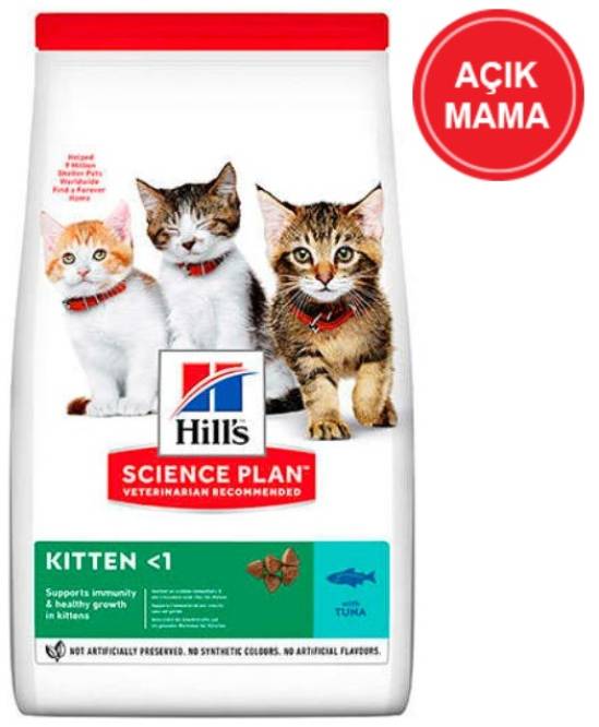Hills Kitten Tuna Balıklı Yavru Kedi Açık Mama KG SEÇENEKLİ - 1
