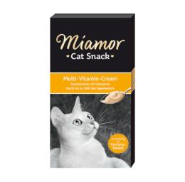 Miamor Cat Snack Multi Vitamin Cream Kedi Ödülü 6 x 15 G