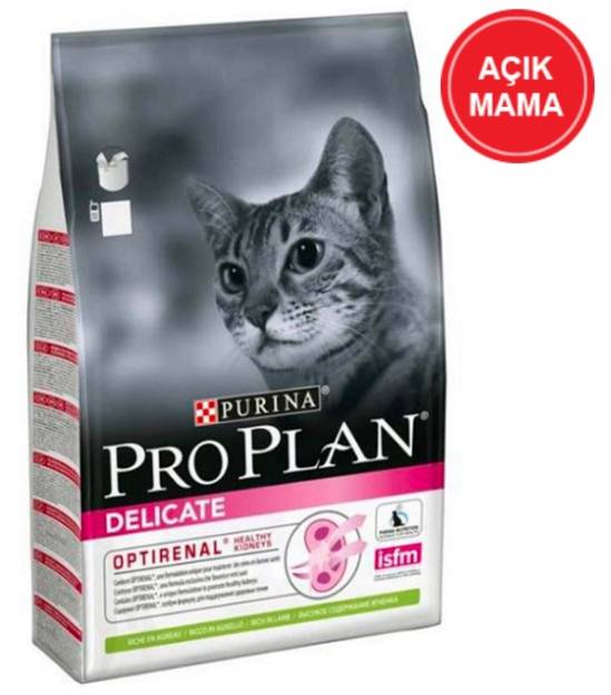 ProPlan Delicate Kuzulu Kedi Maması Özel Paketleme 1 kg - 1