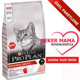 ProPlan Somonlu ve Pirinçli Yetişkin Kedi Açık Mama KG SEÇENEKLİ